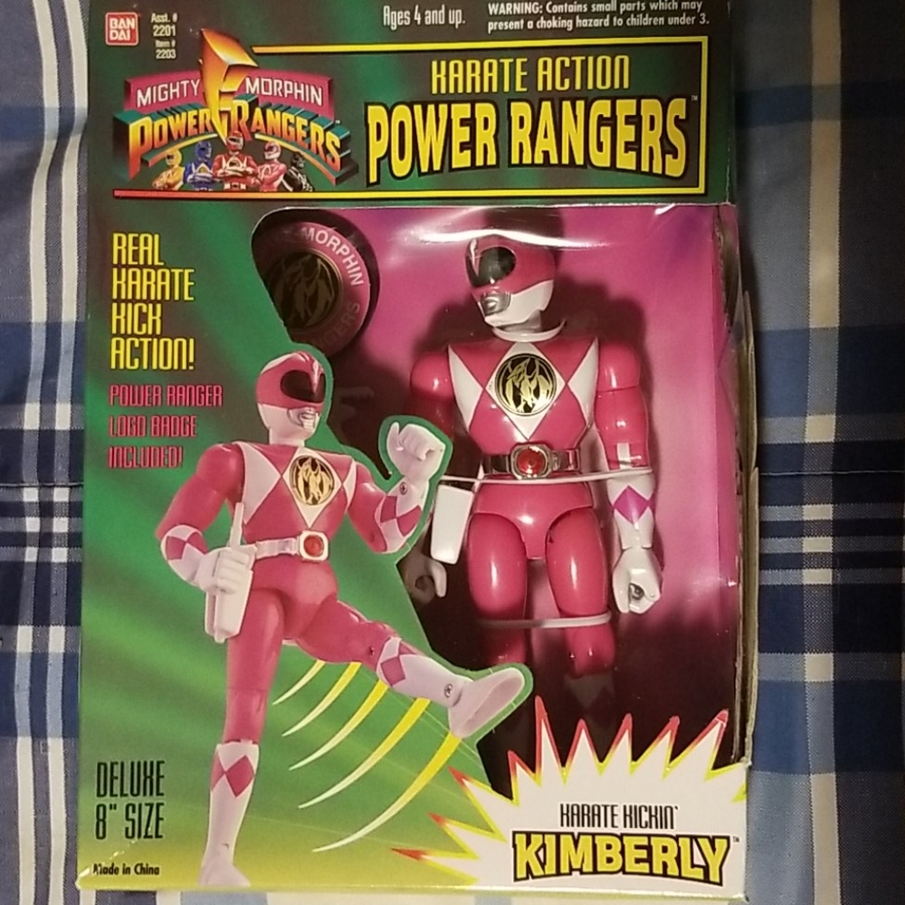 NIB Karate Action Power Ranger Kimberly Vintage